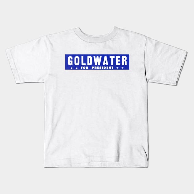 1964 Barry Goldwater for President Kids T-Shirt by historicimage